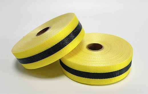Striped Woven Barricade Tape