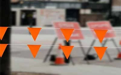 Safety Triangle Flag